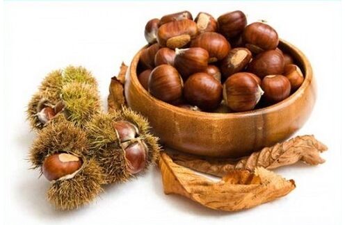 Horse chestnut fruits - a popular remedy for papillomas