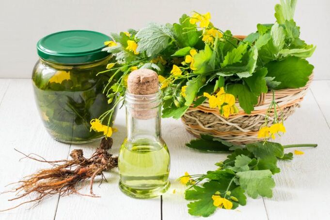 Folk remedies based on celandine for warts